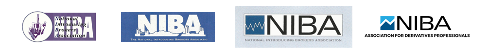 Evolution of the NIBA logo through the years